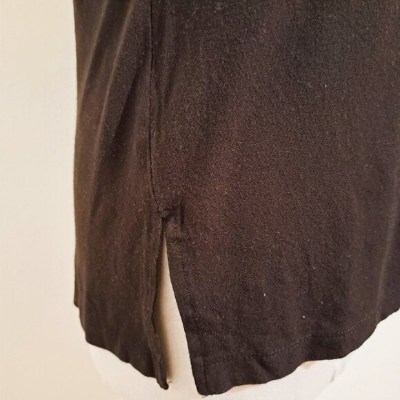 Talbots Petites Sequins Top Long Sleeve Black Color Size S - Picture 4 of 12
